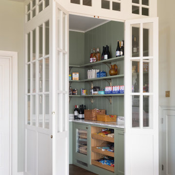 Wimble Hill Shaker Kitchen with an Oak Island