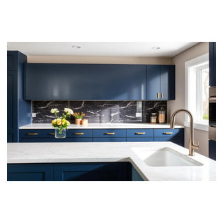 Modern Kitchen Remodel & Custom Cabinets - Transitional - Kitchen ...
