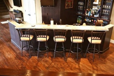 Inspiration for a home bar remodel in Other