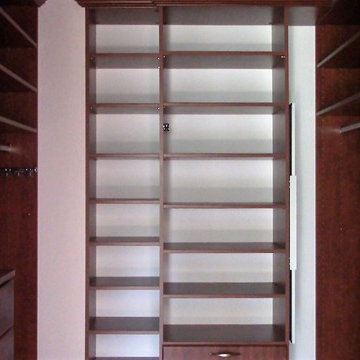 Master Closet in Summer Flame.