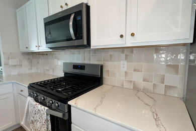 Elegant kitchen photo in Other