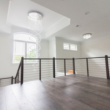 Project #50 | Geometric Staircase with Contrasting Tones