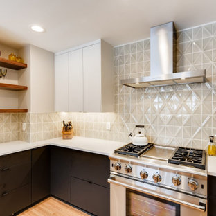 Modern Contrasting Cabinets