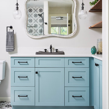 Creating a Basement Bath from Borrowed Space