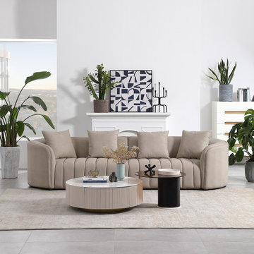 Channel Tufted Loveseat