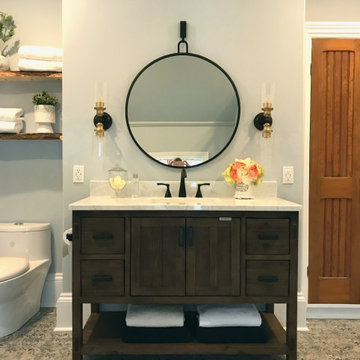 Bedroom Turned Bathroom
