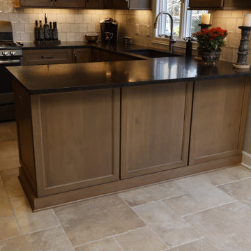 Kitchen Remodel Maximizes Storage & Style