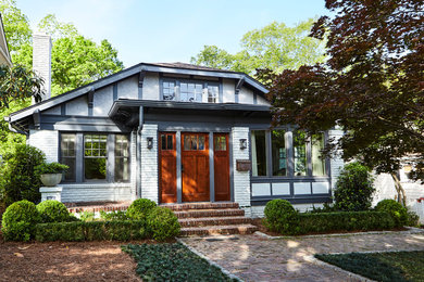 Inspiration for a timeless exterior home remodel in Atlanta