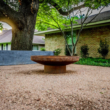Mid-Century Modern Curb Appeal | Preston Hollow Architectural Pathways