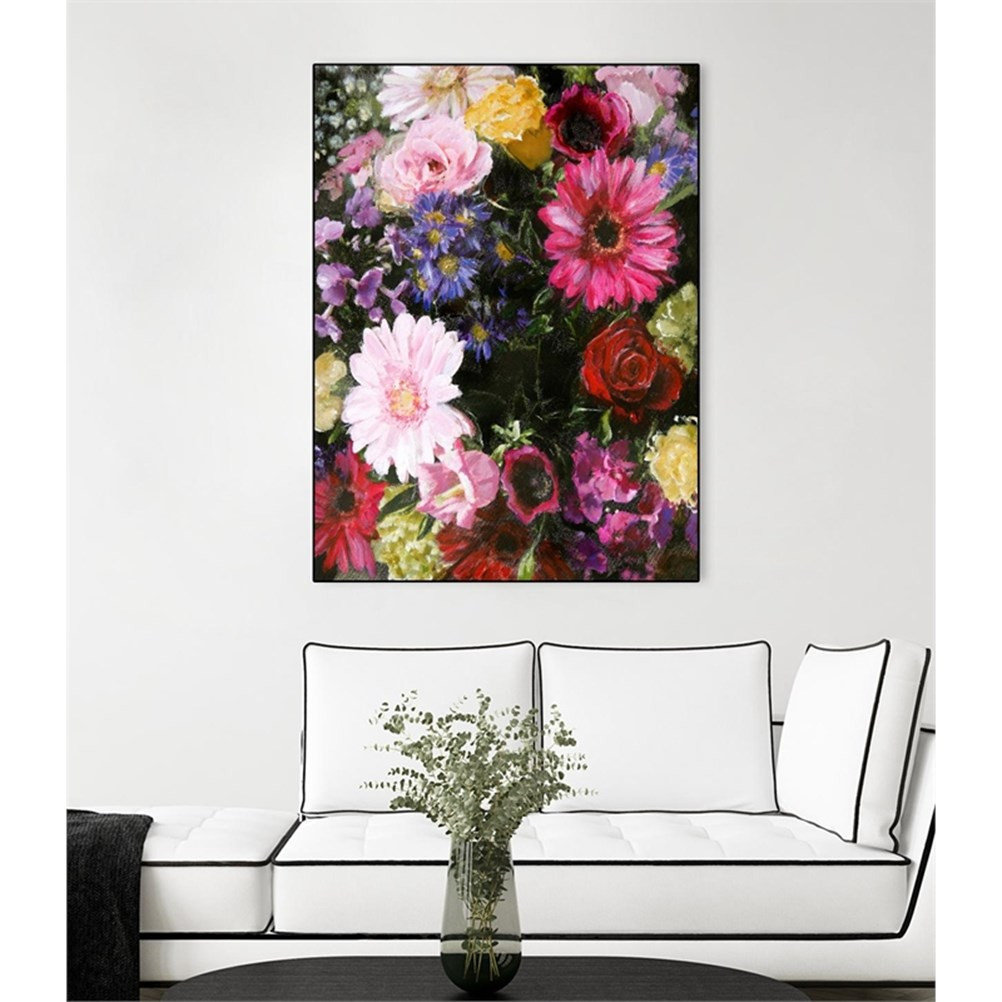 Giant Art Canvas 30x40 Dark Blossom Framed In Multi Color giant-art-canvas-30x40-dark-blossom-framed-in-multi-color