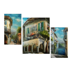 Триптих ИТАЛЬЯНСКИЙ ПОЛДЕНЬ - Paintings