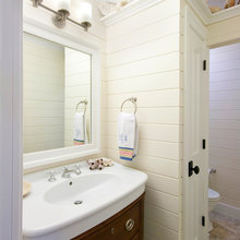 tongue and groove paneling and cabinets