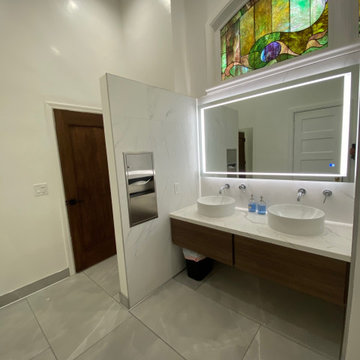 Commercial bathroom remodeling