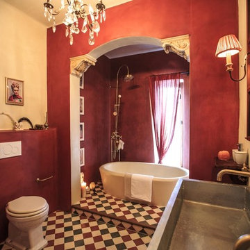 Client photos of our cement tiles