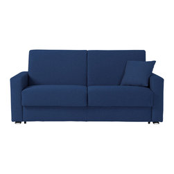 Italian Sleeper Sofa Breeze by Pezzan | Ocean Blue - $1,829 - Sleeper Sofas