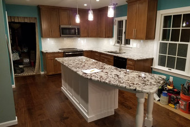 Elegant kitchen photo in Other