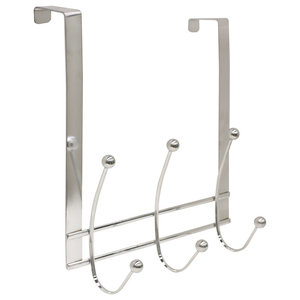Satin Splash Home Madhu Over The Door Hook Rack Accessory Organizer 16 x 3 x 12