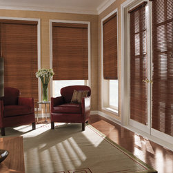 Levolor 2" Premium Wood Blinds in Auburn - Venetian Blinds