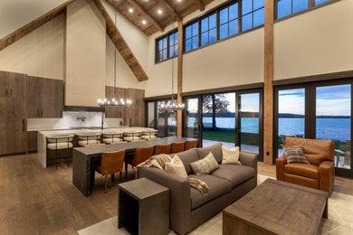 Modern Lodge on Gull Lake