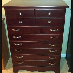 updated Maple dresser restoration. - Furniture