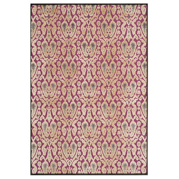 Safavieh Paradise Par157-2380 Rug, Anthracite/Fuchsia, 2'7"x4'0"