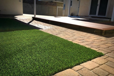 Pavers installation
