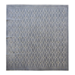 6 x 9 Artek Broadloom Wool Rug with a High Low Design - Products