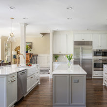Kitchen Fave White/Gray/Gold