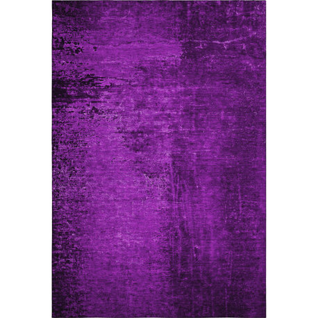 Premium Machine Washable Mayfield AMF554 Purple 9' x 12' Rug
