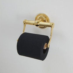 Cristal et Bronze 4116 Etoile de Paris Wall Mounted Toilet Roll Holder without C - Toilet Paper Holders