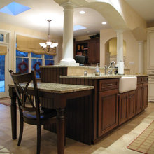 Renovation: once a load-bearing brick wall