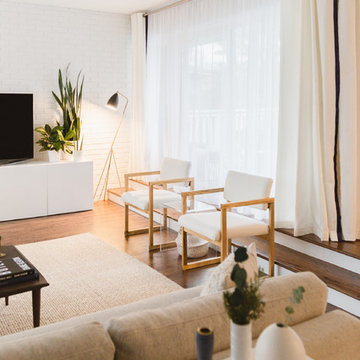 My Houzz: Minimalist, Clean and Collected Mid-Century Modern Home in Chicagoland