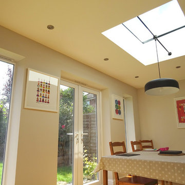 Open Plan Kitchen Dining and Living
