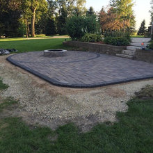 fire pit landscaping