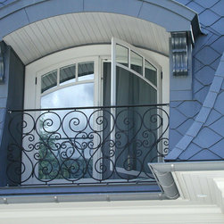 French Casement Wood Archtop Windows - Windows