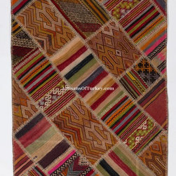Patchwork style Up-cycled Handmade Rugs - Products