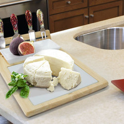 Epicureanist Cheese Tray Serving Set - Cheese Boards And Platters