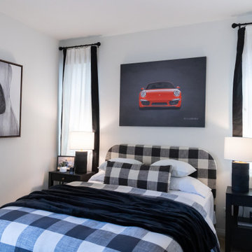 Black and White Bedroom