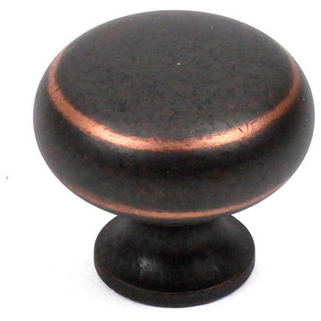 Yukon Knob, Weathered Bronze With Copper