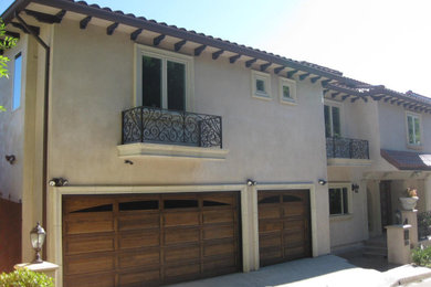Tuscan garage photo in Los Angeles