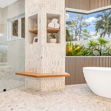 Spa-Inspired Primary Bathroom Remodel in Naples, FL