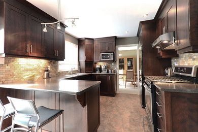 Inspiration for a craftsman kitchen remodel in Toronto