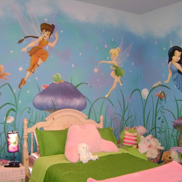 Fairy Princess Room Mural