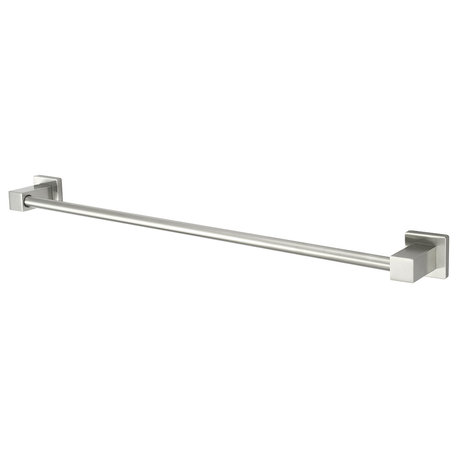 Mod 24 Inch Towel Bar, Brushed Nickel