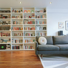 Custom bookshelves