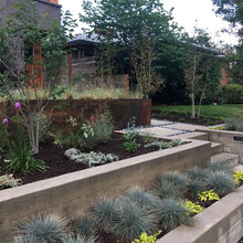 Frontyard terrace