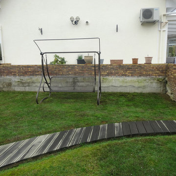AVANT TRAVAUX Aménagement coin cosy dans jardin