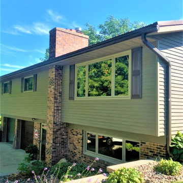 Brent's LeafGuard® Brand Gutter Project In Plainview, MN