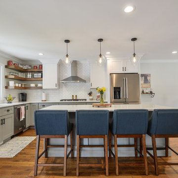 Kitchen - Modified Layout - Cherry Hill
