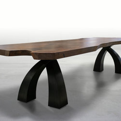 The Big Walnut Wishbone Table - Dining Tables